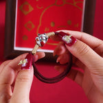 Lucky Cat Red String Bracelet