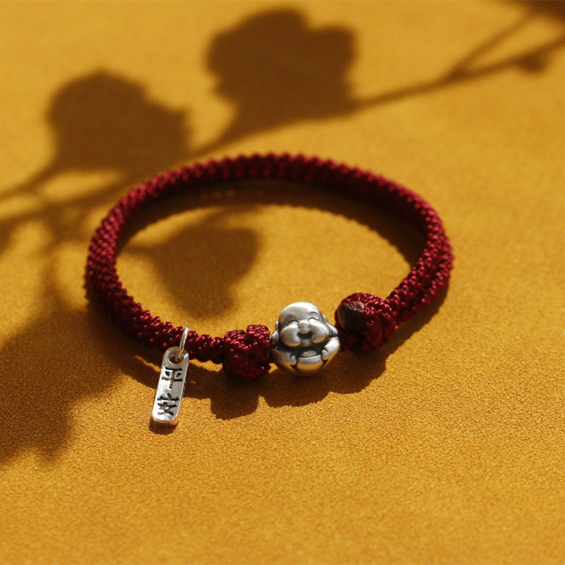 Buy Five Buddha Bracelet Tibetan Mantra, Brass Online in India - Etsy