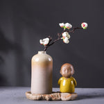 Little Monk with Zen Flowers