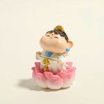 Little Buddha with Glowing Lotus