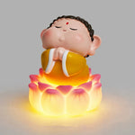 Little Buddha with Glowing Lotus