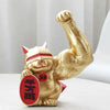 Muscular Lucky Cat Superman