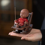 Little Monk with Rocking Chair
