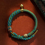 Tibetan Lucky Six Mantras Buddha Bracelet