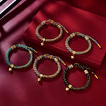 Tibetan Lucky Six Mantras Buddha Bracelet