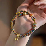 Tibetan Lucky Six Mantras Buddha Bracelet