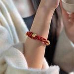 Tibetan Lucky Six Mantras Buddha Bracelet