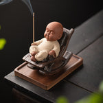Little Monk with Rocking Chair