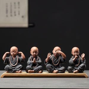 Little Monks with Four Wise Principles
