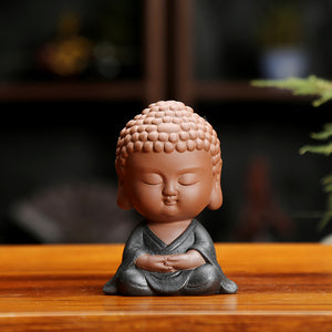 Little Buddha Statue With Zen Furnishings – MR. LITTLE MONK