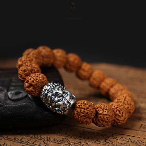Buddha And Mara Kingkong Bodhi Seed Bracelet