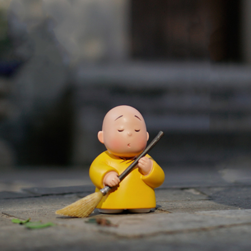 Three Little Monks with Letting-go Principle