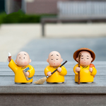 Three Little Monks with Letting-go Principle
