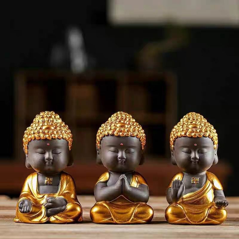 Golden Buddhas With Six Perfections