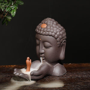 Spiritual Buddha Statue Incense Burner